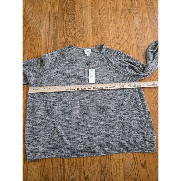 Adriano Goldschmied Womens Medium Linen Blend Knit Flora Pullover Sweater - Picture 8 of 9